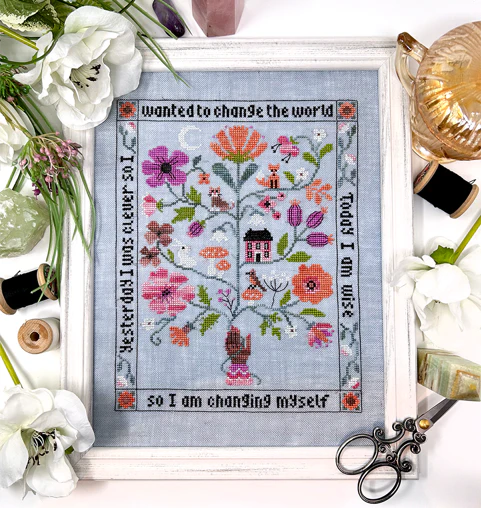 Yesterday I Was Clever Pattern