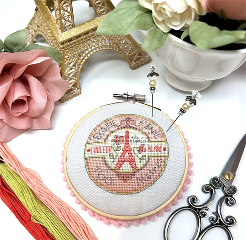 Vintage Paris Pincushion Pattern