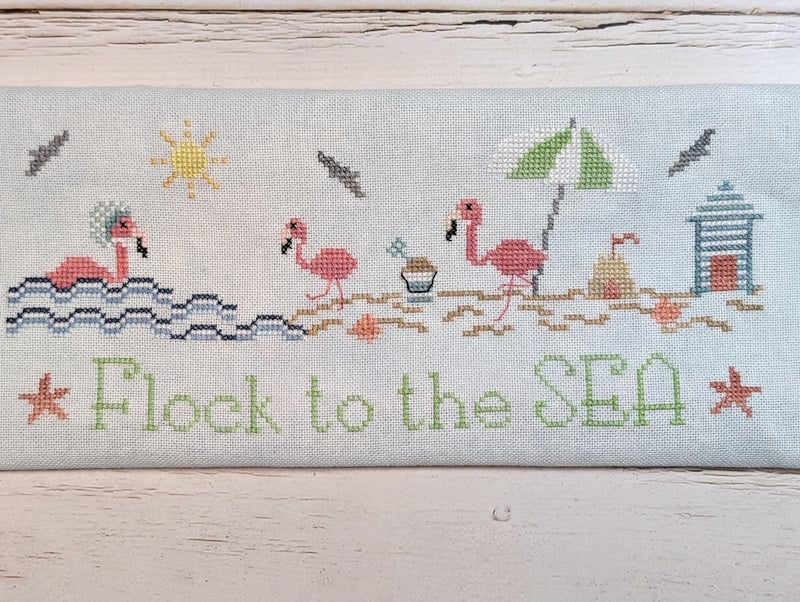 Flock to the Sea Pattern