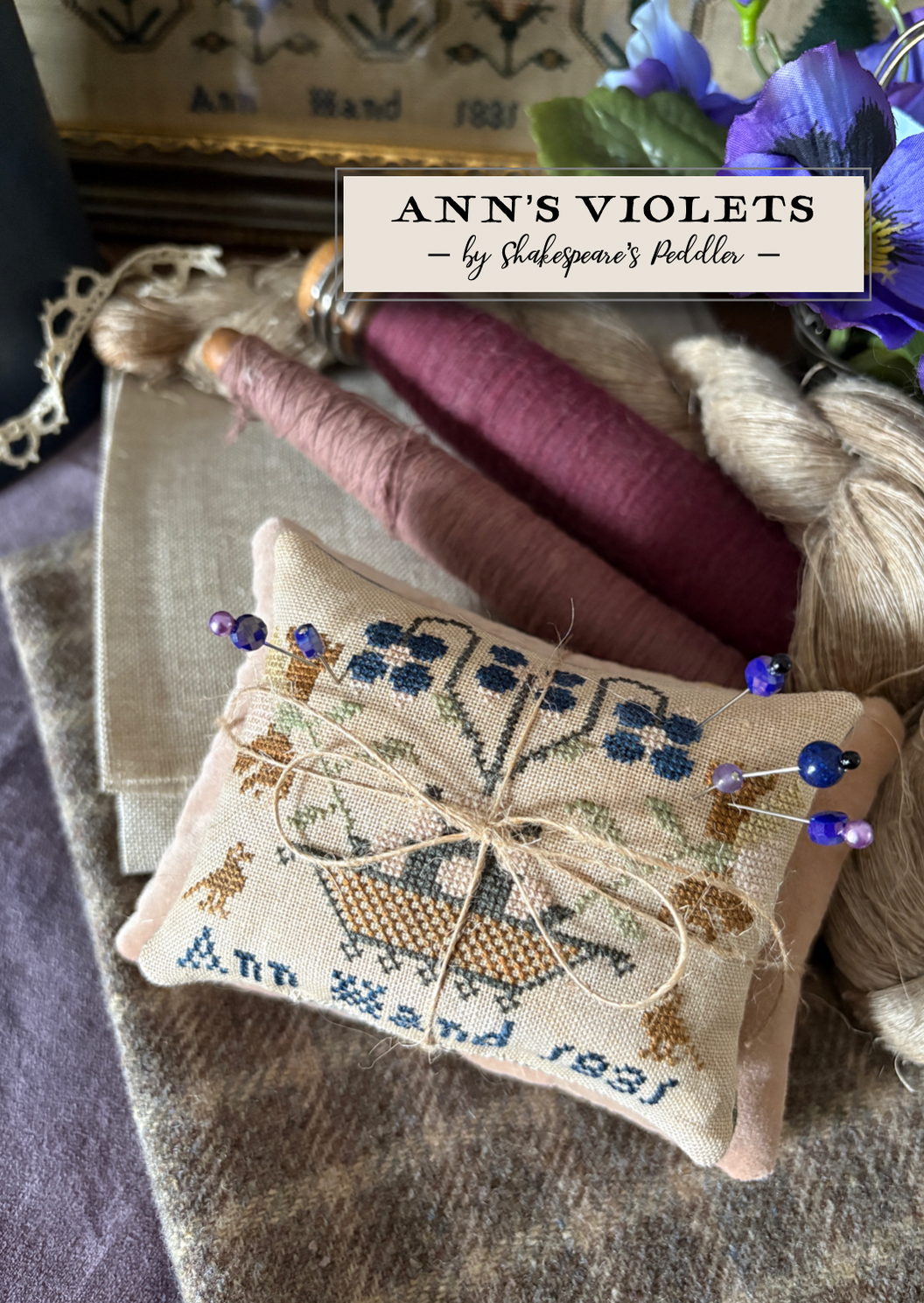 Ann's Violets Pattern