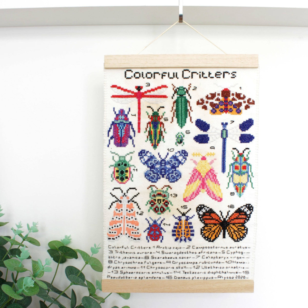 Colorful Critters Cross Stitch Kit