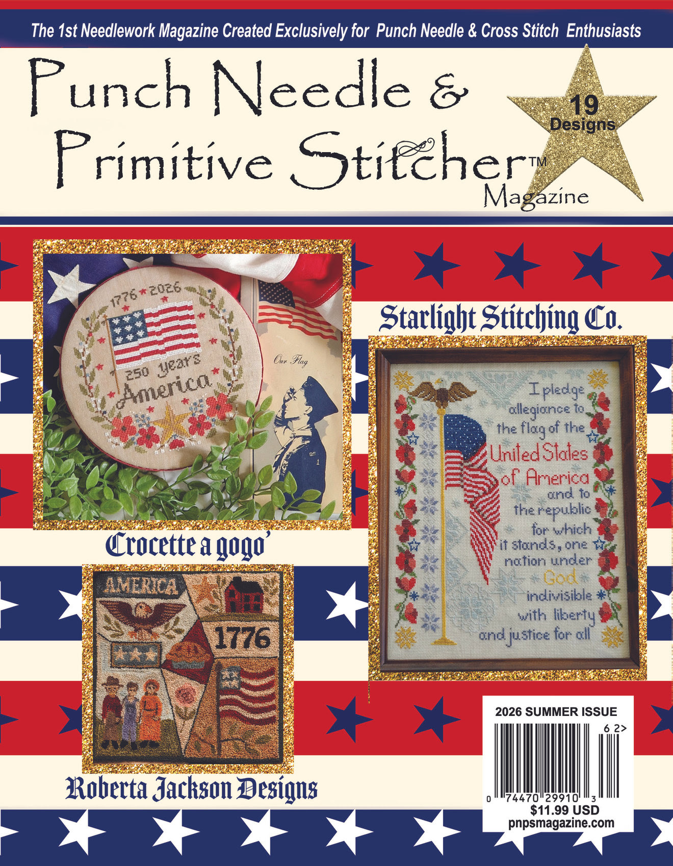 Punch Needle & Primitive Stitcher Summer 2026 Magazine