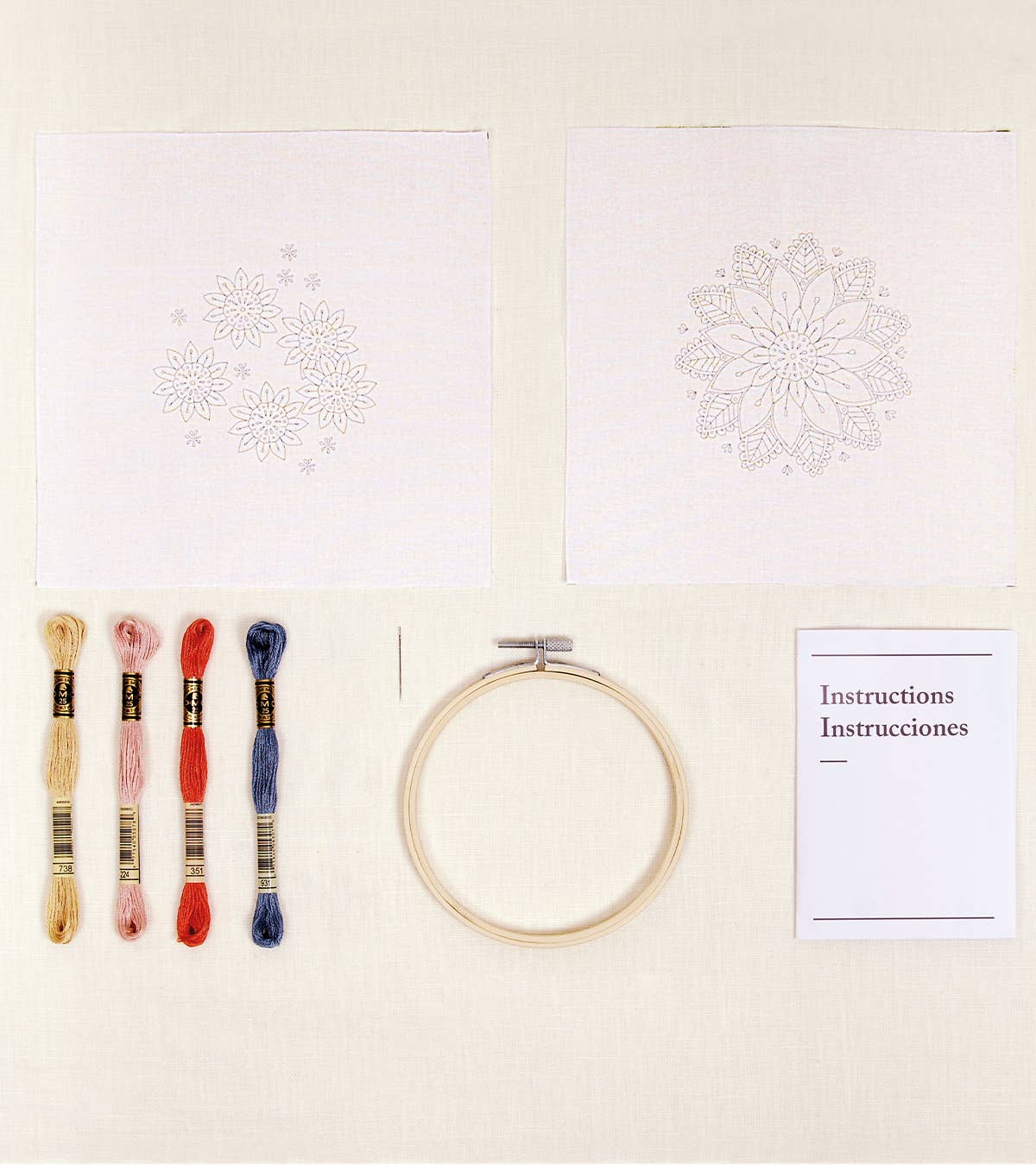 DMC Mindful Mandala Embroidery Kit TB168S