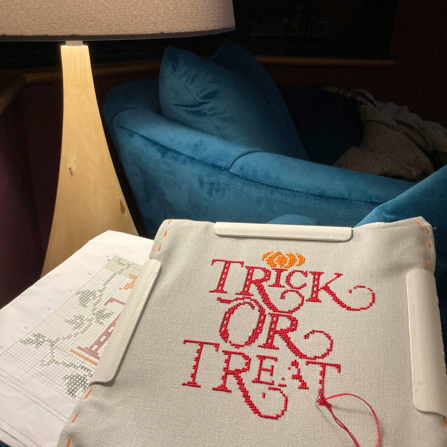 Trick or Treat Cross Stitch Kit