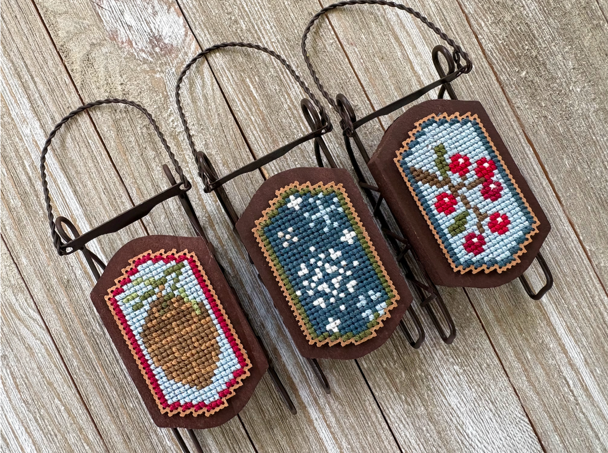 Frosty Winter Sleds Pattern