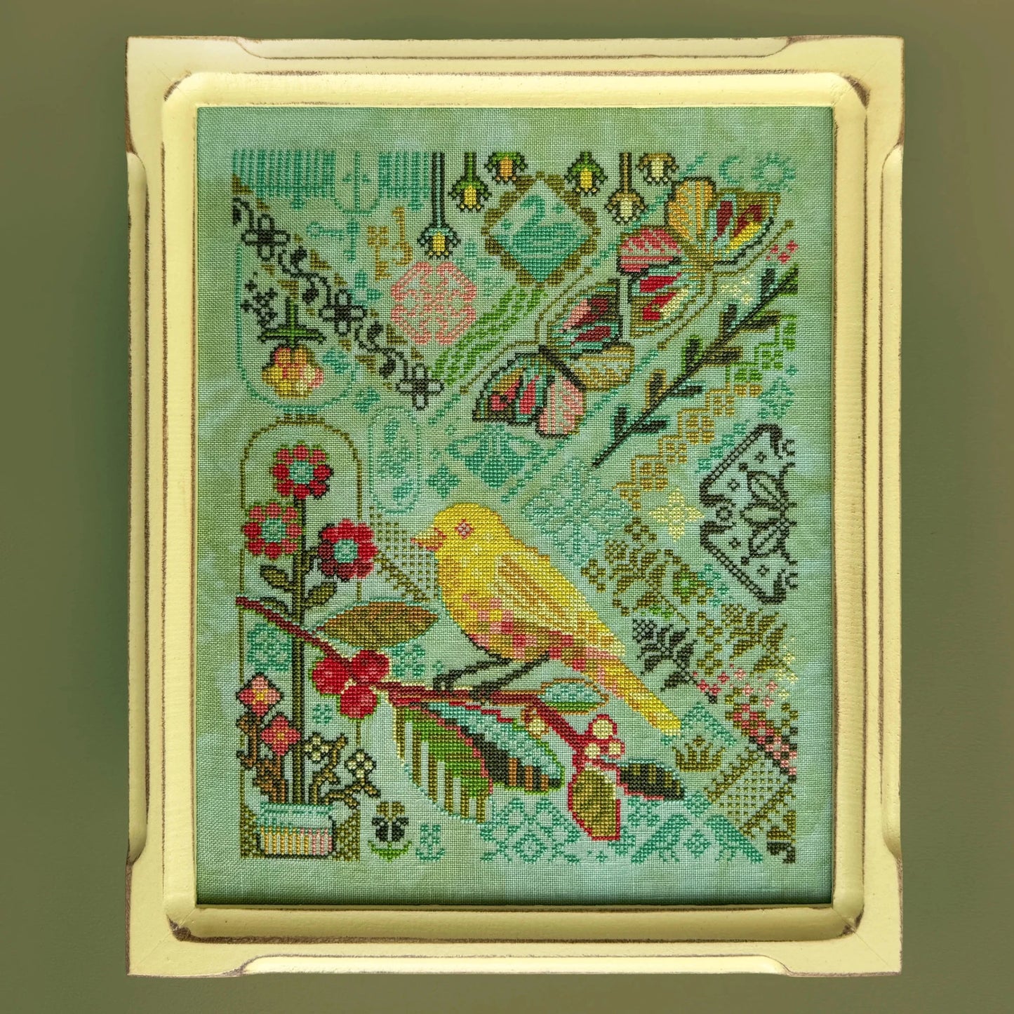 Canary Yellow Pattern