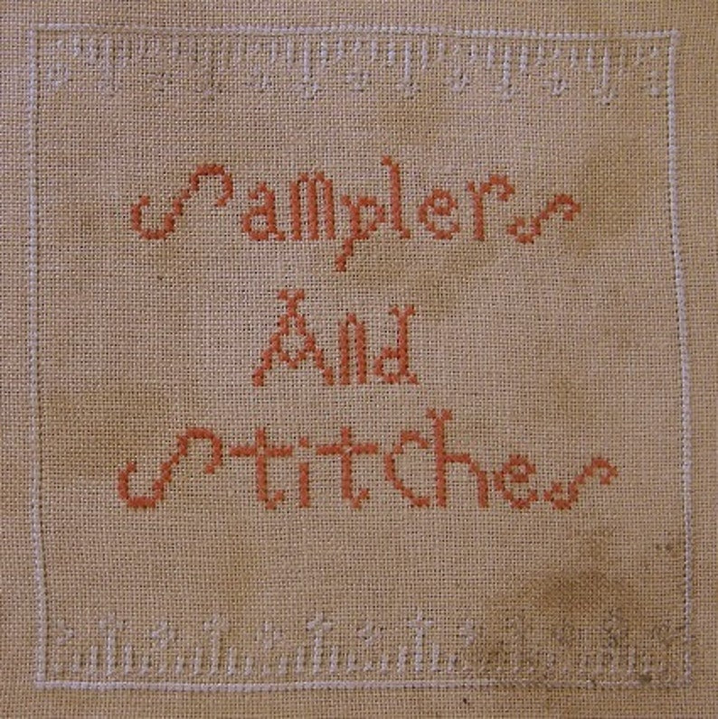 Samplers and Stitches Pattern