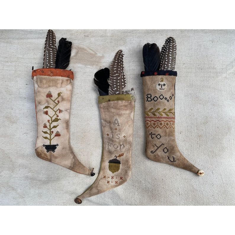 Sweet and Spooky Stockings Pattern