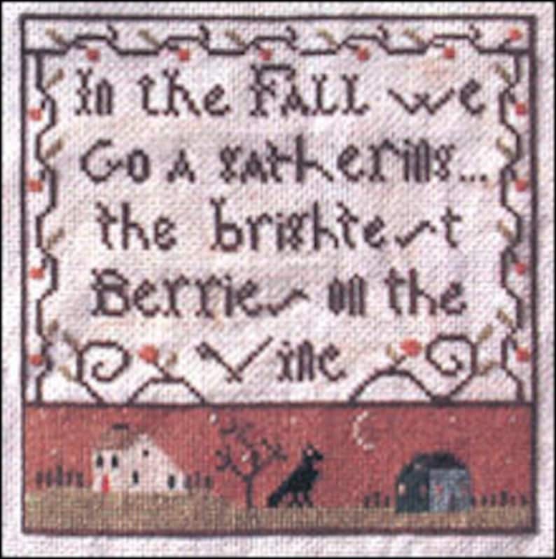 Gathering Sampler Pattern Colour and Cotton