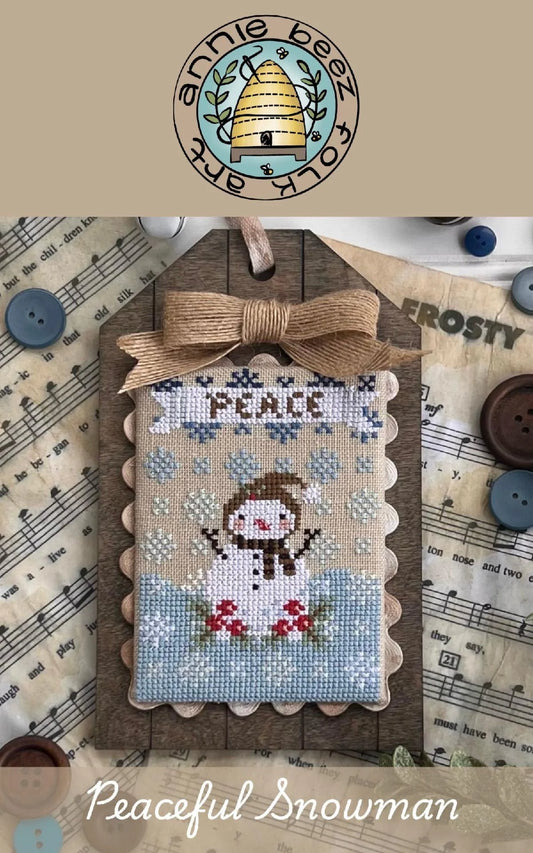 Peaceful Snowman Pattern
