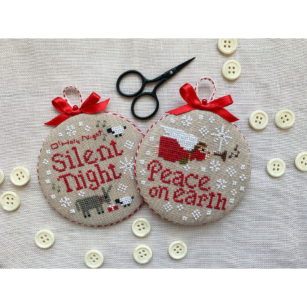 Joyful Christmas Ornaments 2024 Pattern
