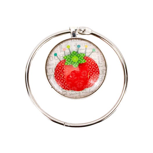 Tomato Pincushion Thread Bling