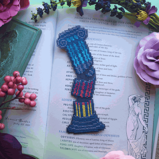 Greek Pillar Bookmark Pattern