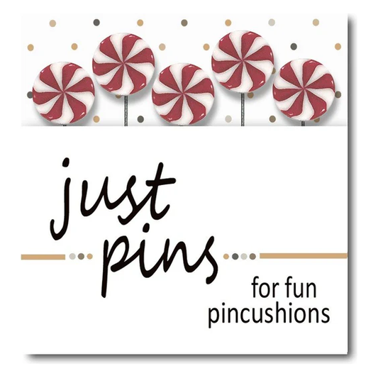 Just Pins Just Peppermint Swirls