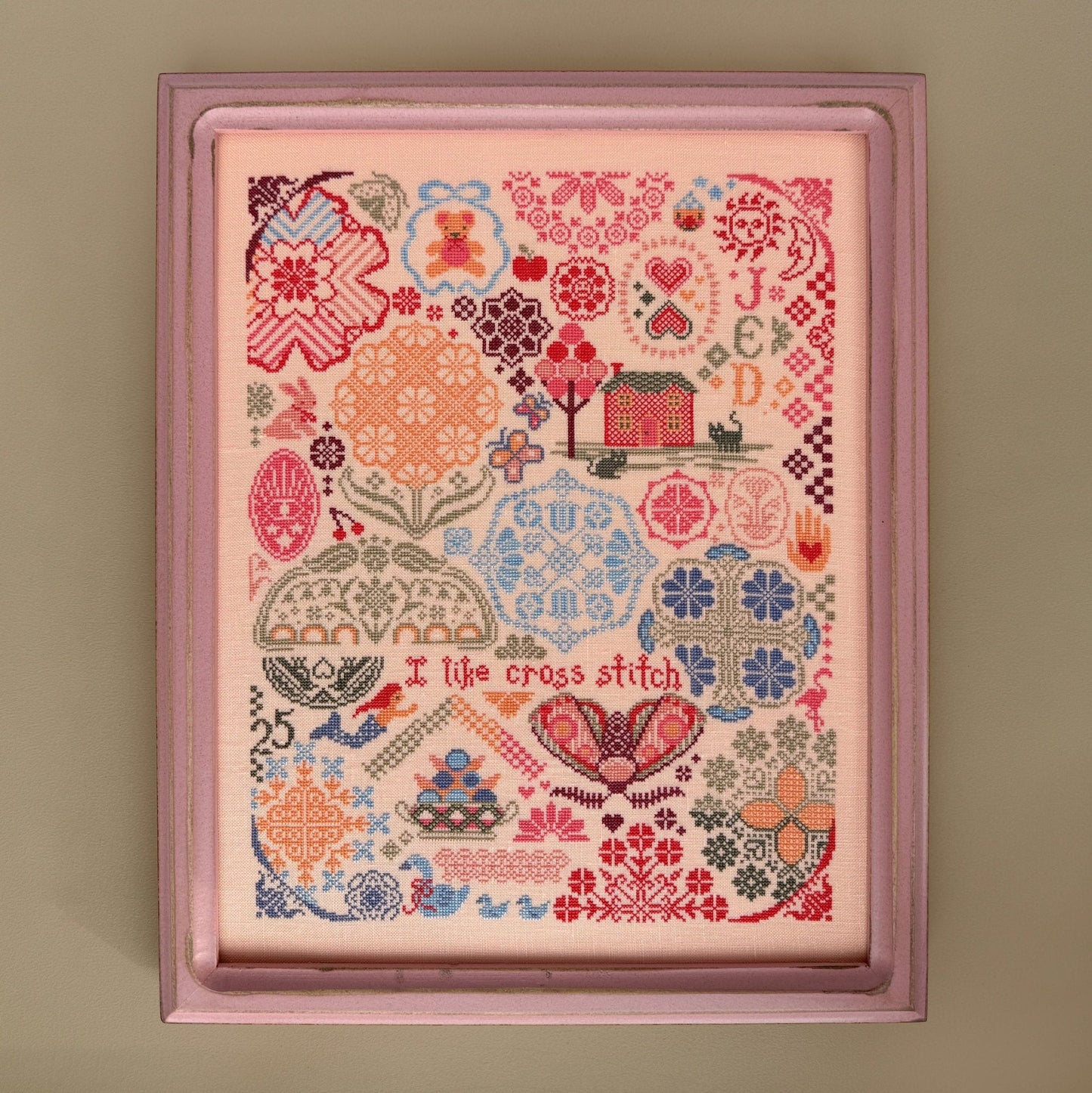 I Like Cross Stitch Pattern