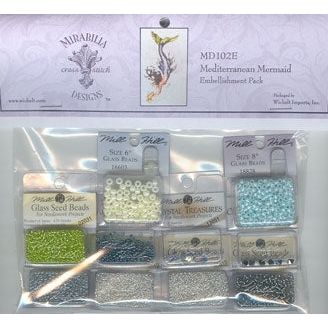 Mediterranean Mermaid Embellishment Pack
