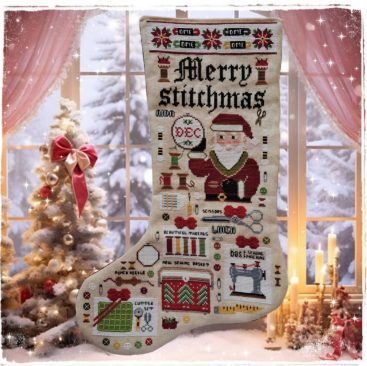 Merry Stitches-Christmas Stocking Pattern
