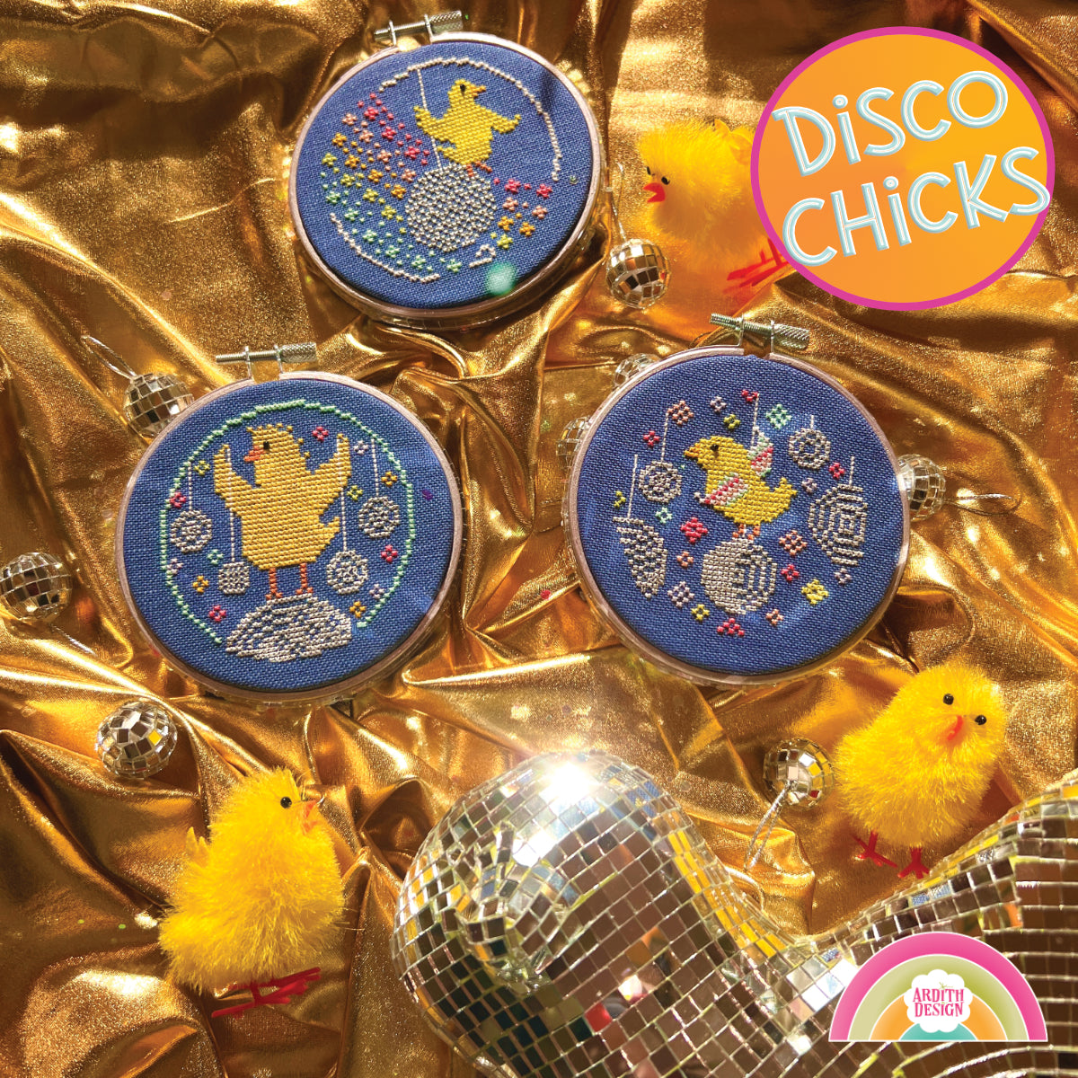 Disco Chicks Pattern