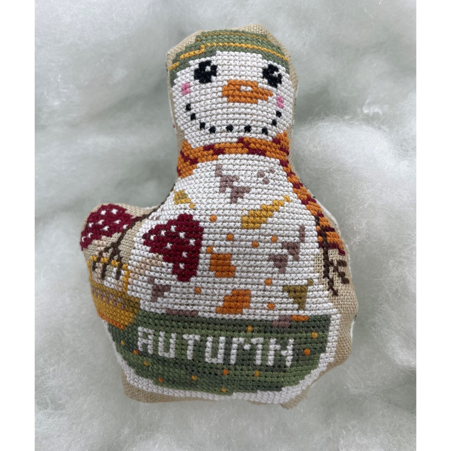 Snowman Autumn Pattern