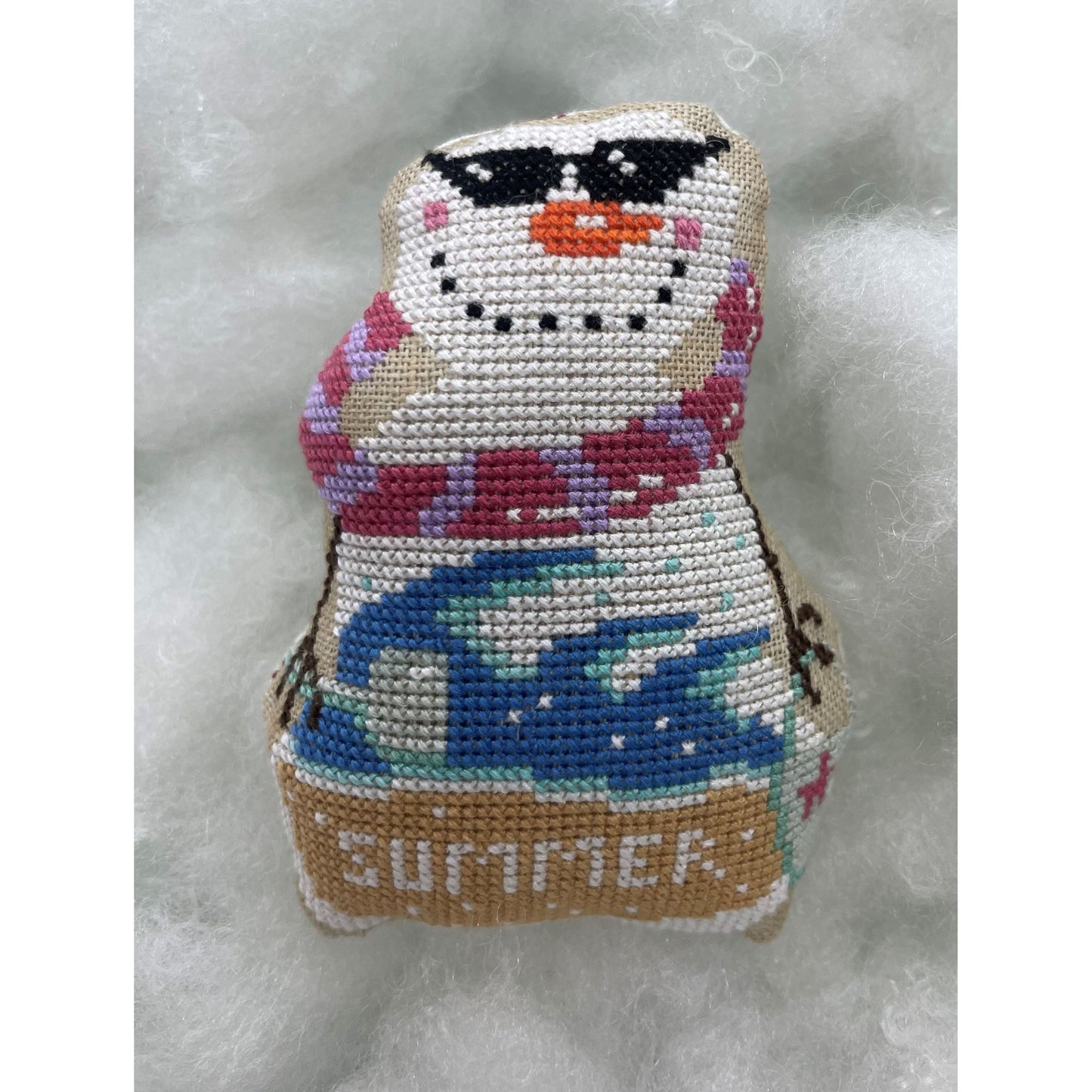 Snowman Summer Pattern