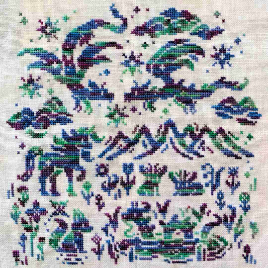 Monochrome Fantasy Pattern