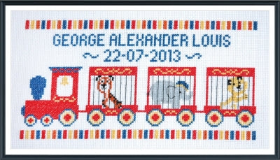 Zoo Train Pattern
