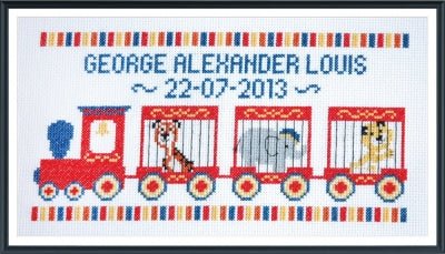 Zoo Train Pattern