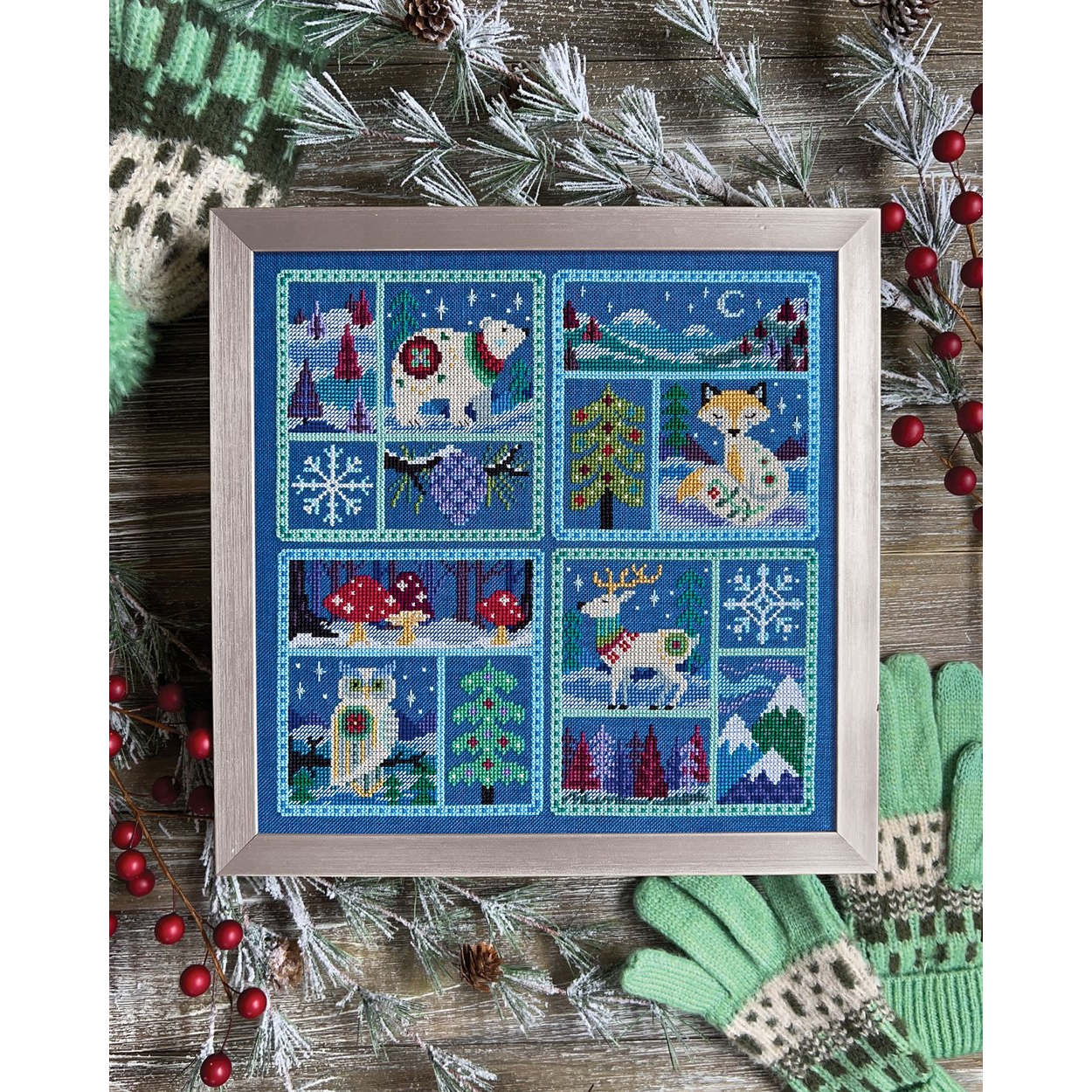 Winter Woods Pattern