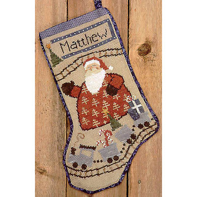 Santa Train Stocking Pattern