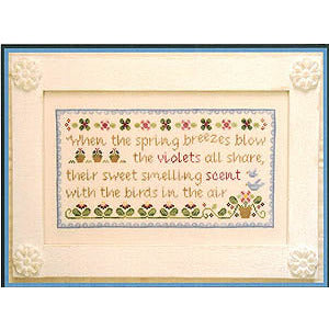 Spring Violets Pattern