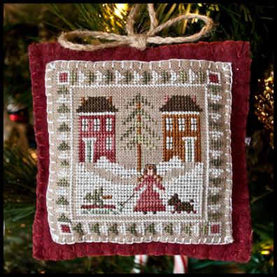 2011 Ornament 2 Bringing Home The Tree Pattern