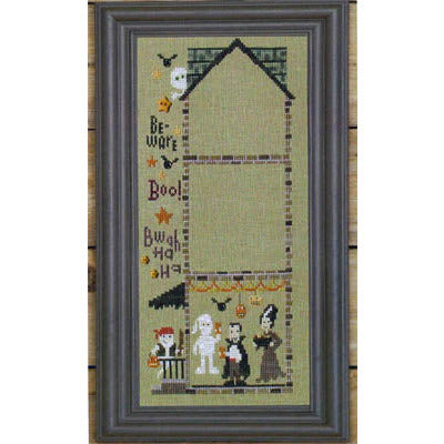 Haunted House Petrified Party Pattern
