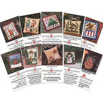 Mini Card Set B (Prairie Seasons) Pattern