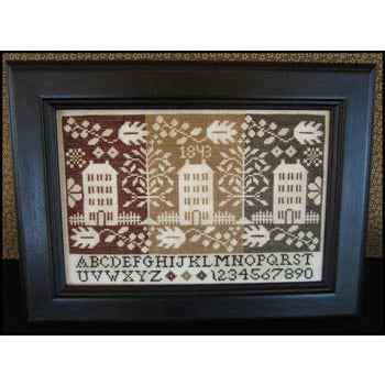 Coverlet Houses Pattern