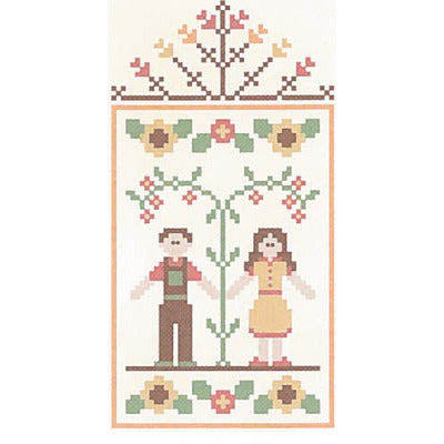 Fall Festival 4-Autumn Couple(w/thread) Pattern