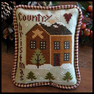 2012 Ornament 9 Country Christmas Pattern