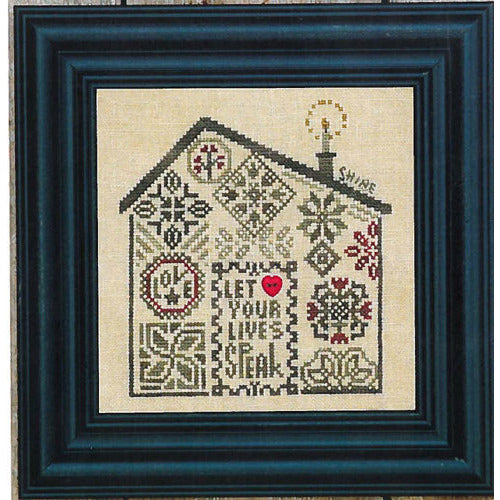 Quaker Home Let Your Lives Speak Pattern