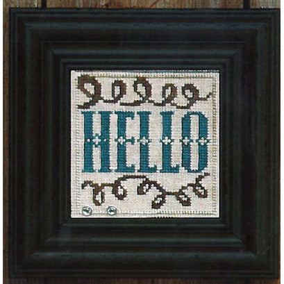 Welcome To Our Home Hello Pattern