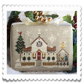 Hometown Holiday Town Church Pattern
