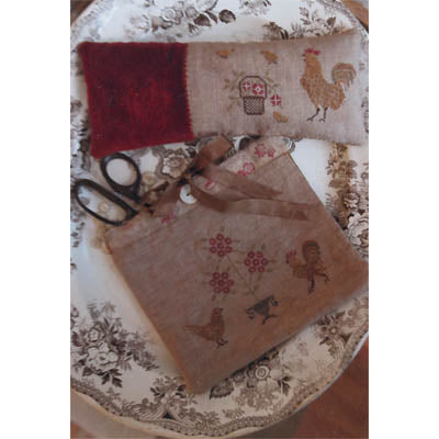 Spotted Chickens Sewing Bag Pattern