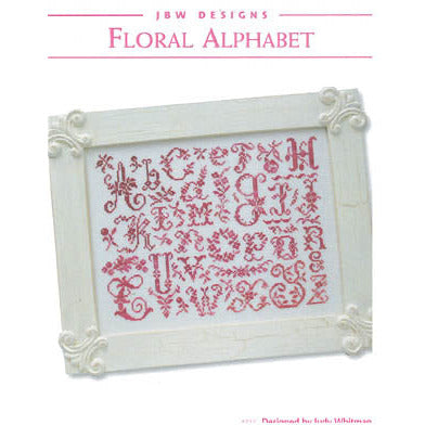 Floral Alphabet Pattern