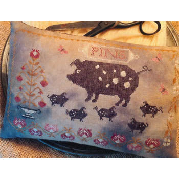 Spotted Pigs Pinkeep Pattern