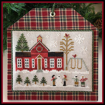 Hometown Holiday Schoolhouse Pattern