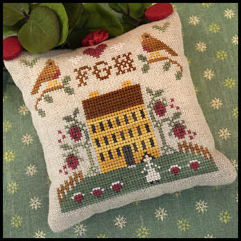 Little House ABC Samplers 3 Little House FGH Pattern