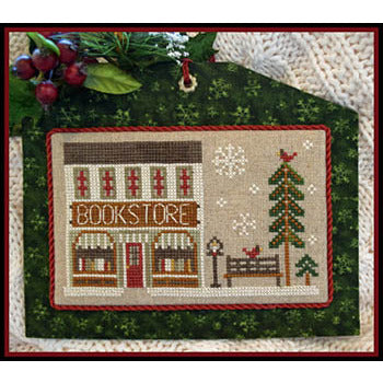 Hometown Holiday Bookstore Pattern