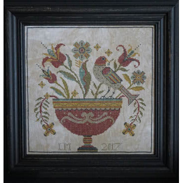 Fraktur Flowers Pattern