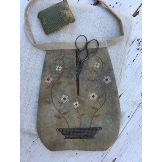 Vining Flowers Sewing Pocket Pattern