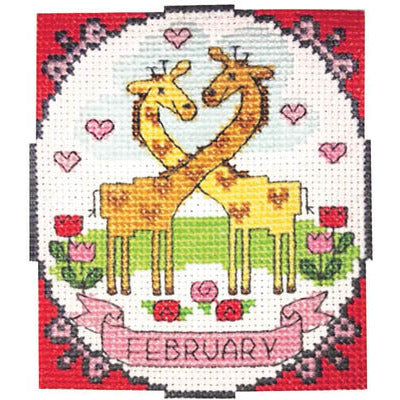 Year Of Animal Fun & Frolics -February Pattern