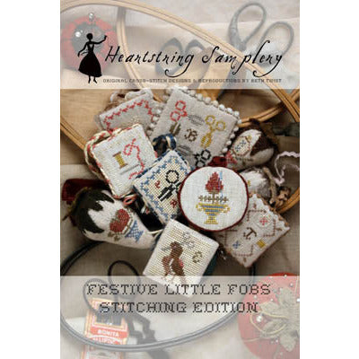 Festive Little Fobs 3 Stitching Edition Pattern
