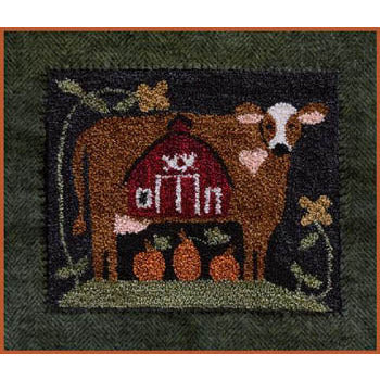 Down On The Farm Punchneedle Pattern